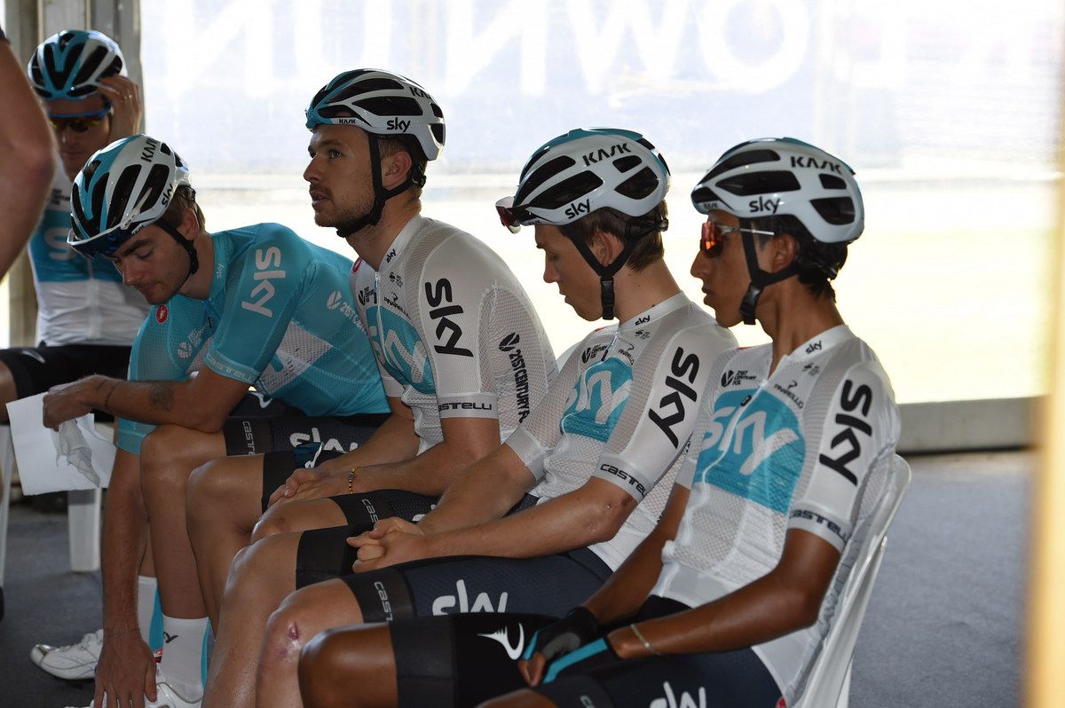 The young Sky squad for the 2018 Tour Down Under
