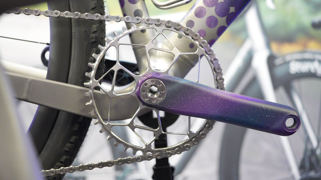 close up details of expensive bikes
