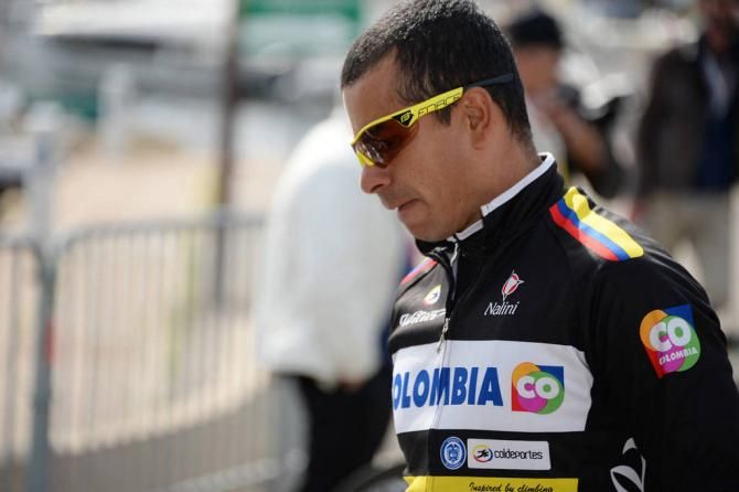 Team Colombia's Leonardo Duque