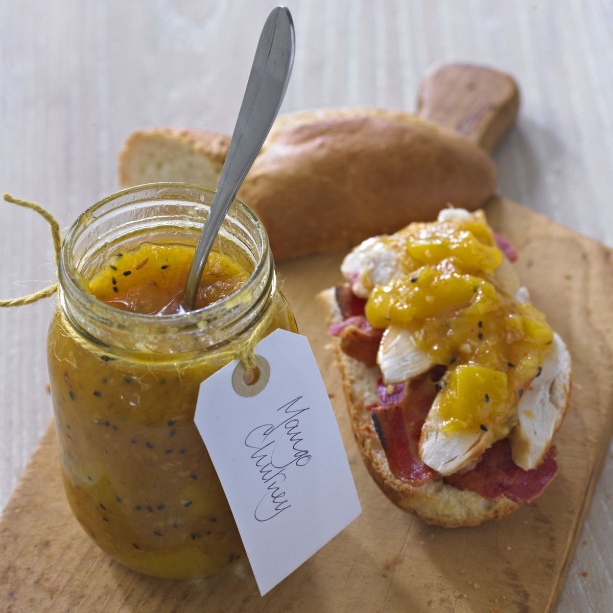 This fruity <b>chutney</b> recipe is the perfect accompaniment to curries and make...