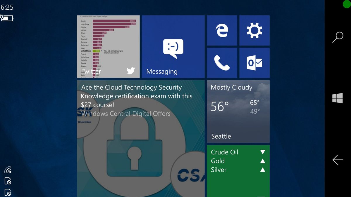 Microsoft's Windows 10 'CShell' adaptable UI in images and video ...