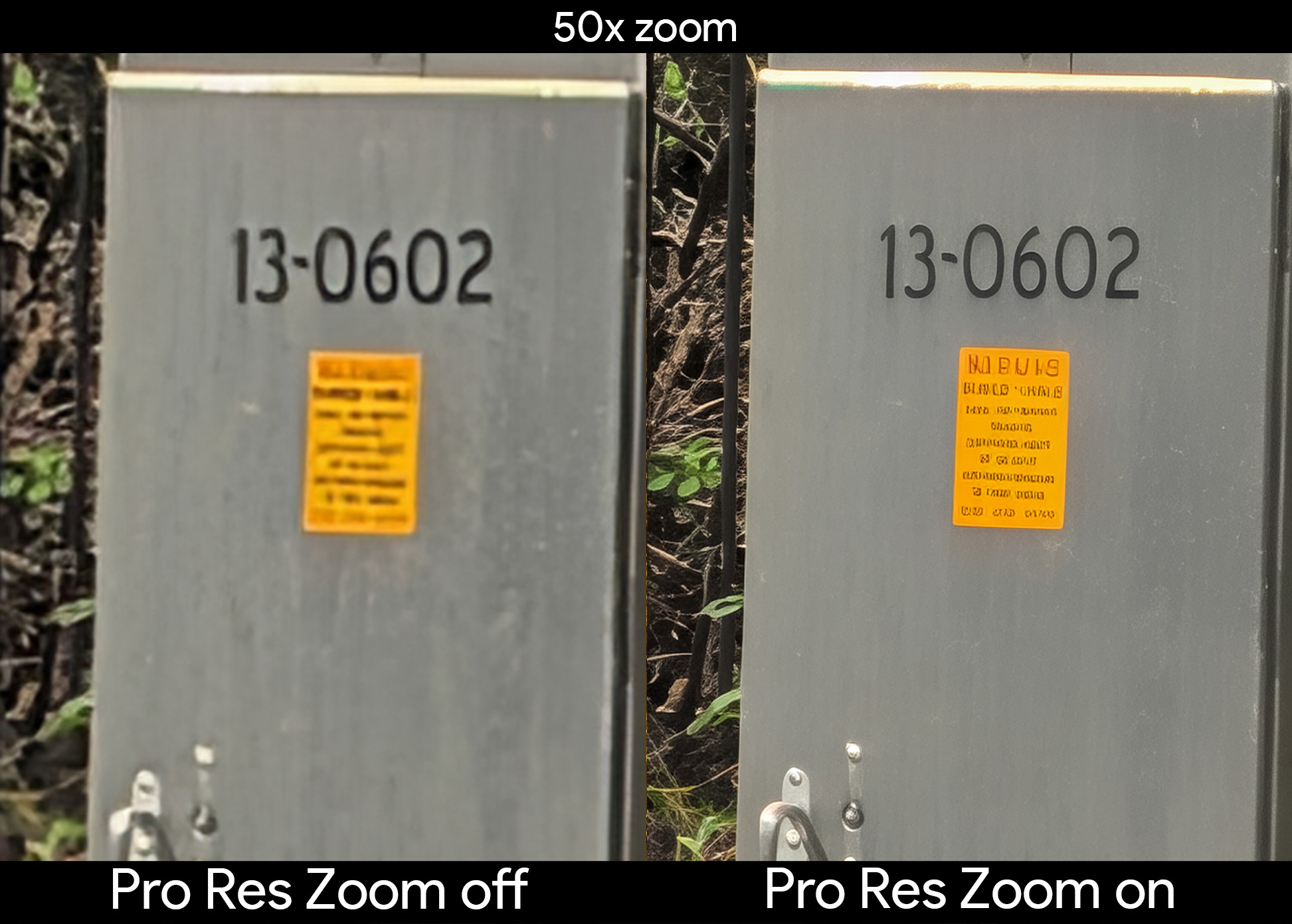 Examples of how Pro Res Zoom on a Pixel 10 Pro can enhance or ruin an image by using AI to sharpen details