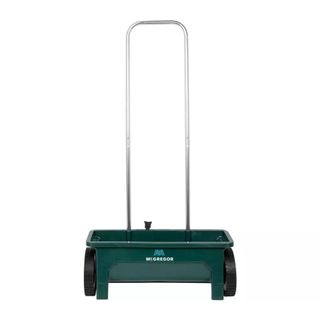 McGregor 12L Lawn Spreader with Adjustable Flow Rate on a white background