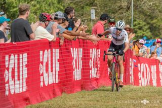 Maghalie Rochette (Specialized X Feedback Sports) won on day 1 of FayetteCross