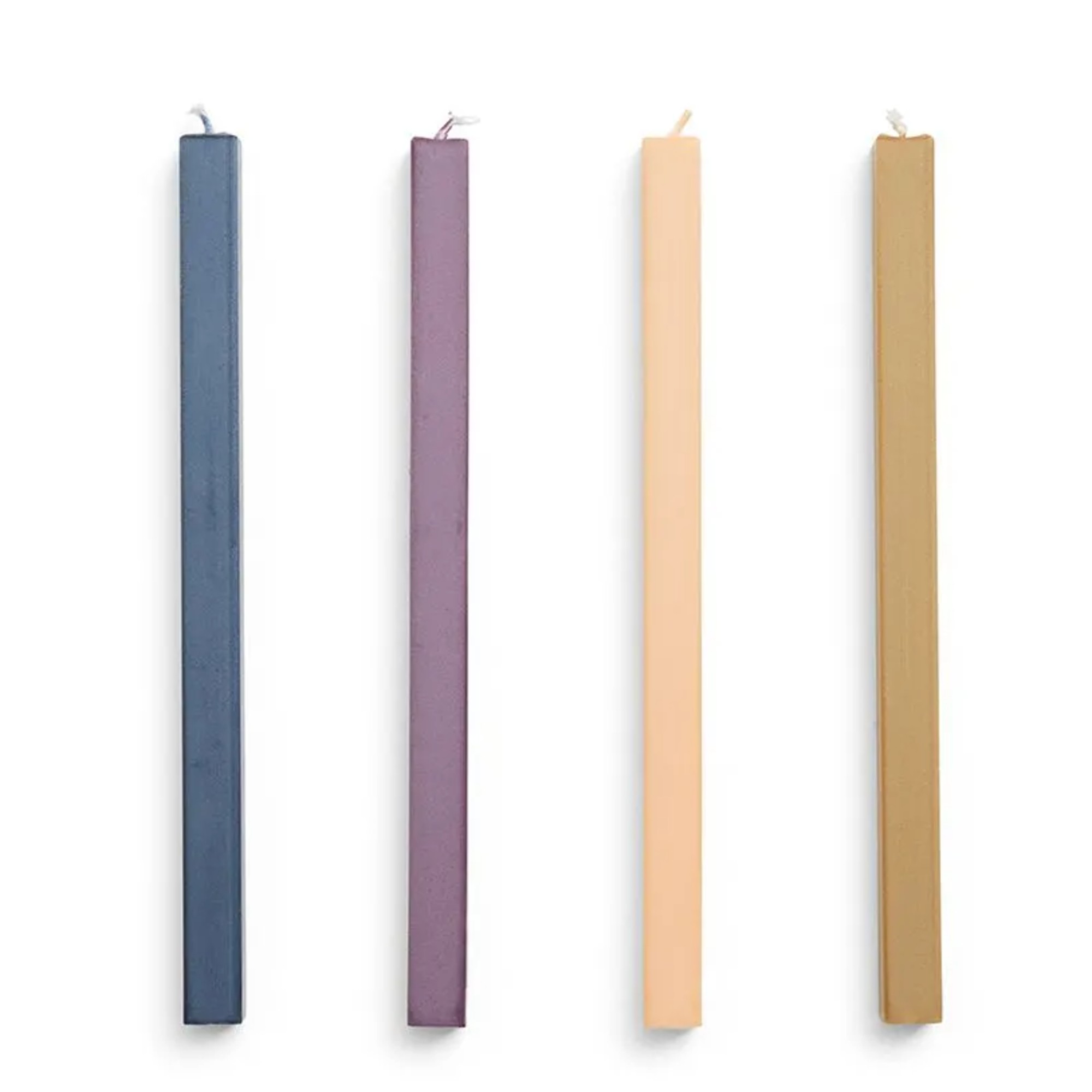 HAY Square Candle Dark Set of 4