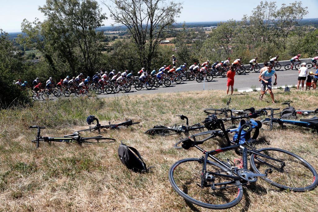 The fans were out to see the Tour de l'Ain