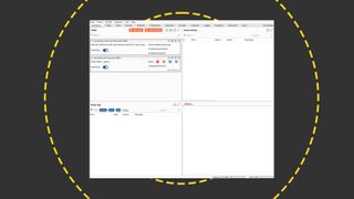 The Burp Suite interface
