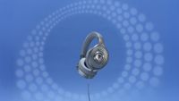 Three Focal headphones in various settings.