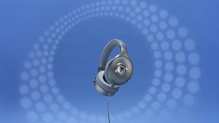 Three Focal headphones in various settings.