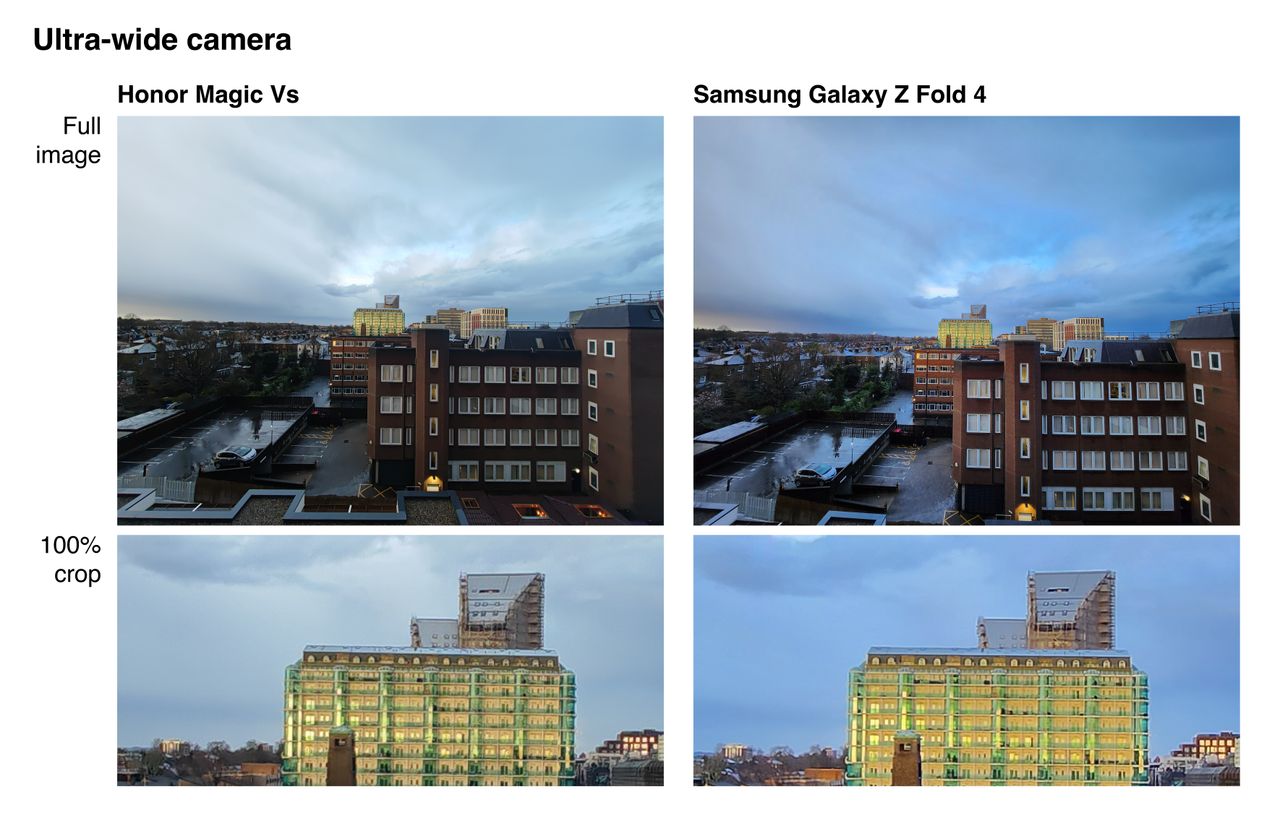 A camera sample of the Honor Magic Vs