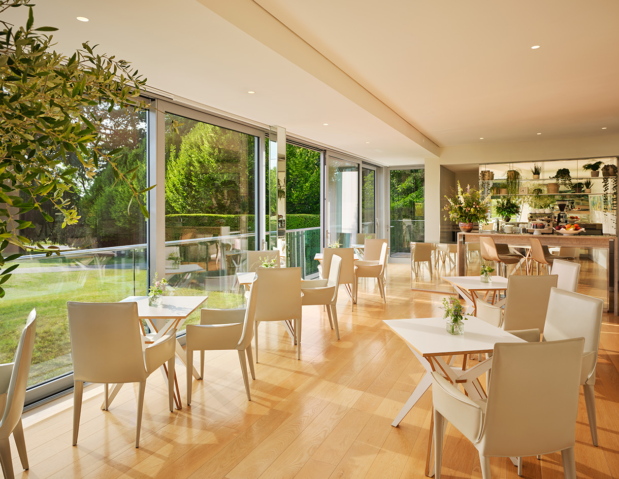 views of Coworth Park Spa / Dorchester Collection