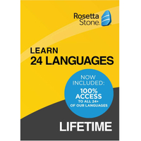 Rosetta Stone lifetime subscription |
