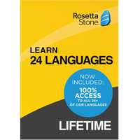 Rosetta Stone Lifetime:Was $199Now $159 at Amazon