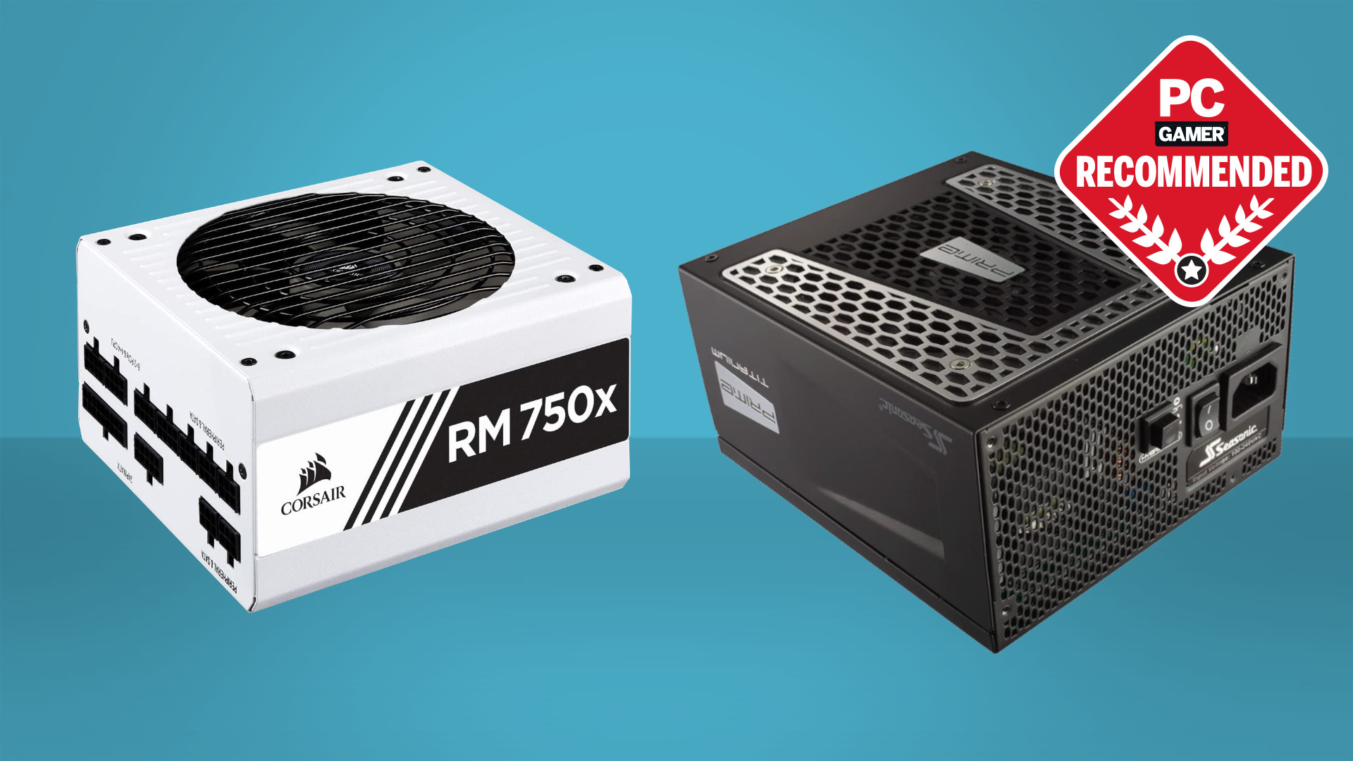 Two of the best power supply units for PC gaming from Corsair and Seasonic