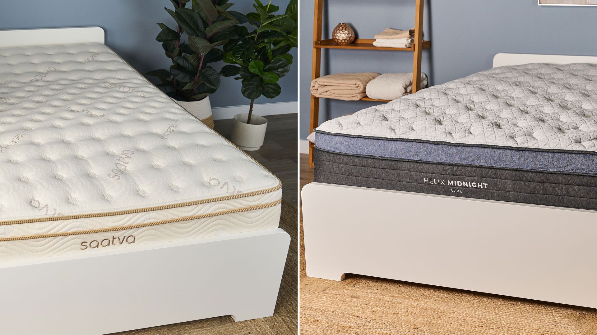 tomsguide.com - Jo Plumridge - The hotel-style Saatva Classic and luxury Helix Midnight Luxe mattresses - here's how to choose between them
