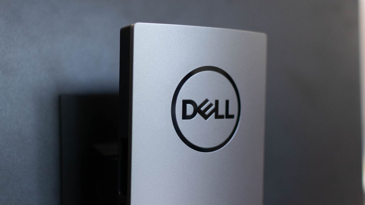 Dell logo on OptiPlex 7070 Ultra stand