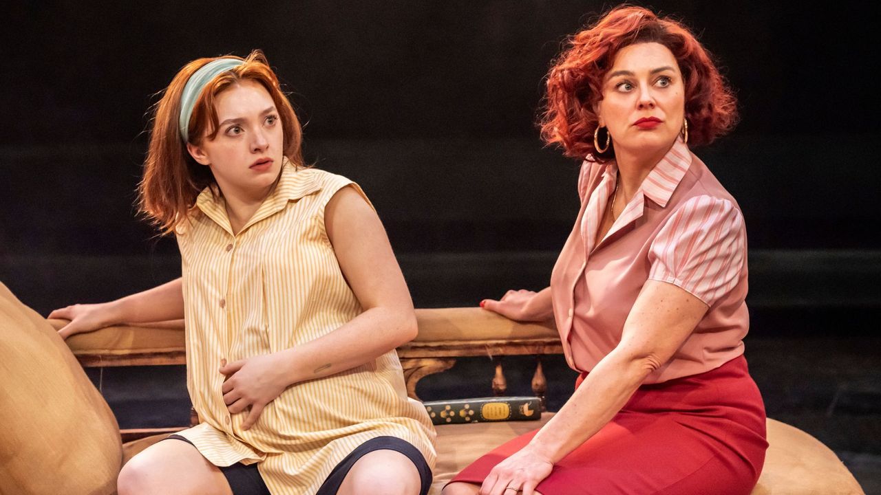 Rowan Robinson as Josephine and Jill Halfpenny as Helen in a scene from A Taste of Honey