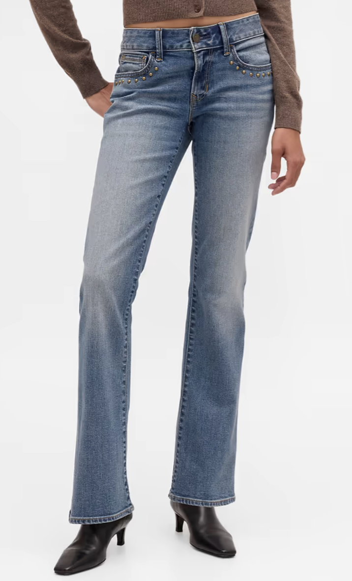 Gap, Low Rise Long &amp;amp; Lean Jeans (Were $99.95)