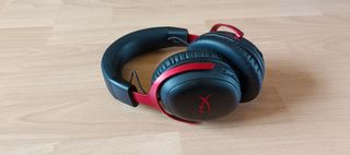 Black HyperX Cloud III Wireless headset