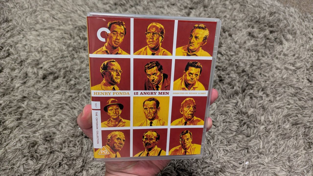 12 Angry Men (1957) 4k blu-ray case