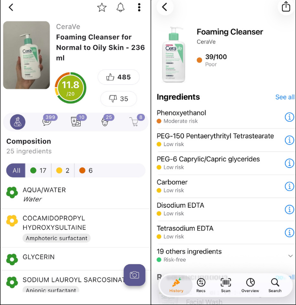 Beauty Scanning Apps
