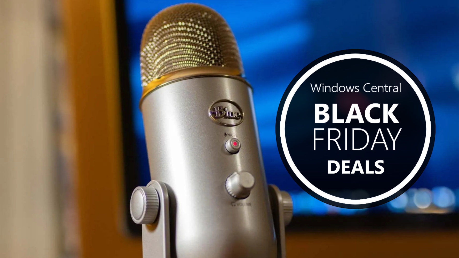 Blue Yeti microphone discounted to $85 for Black Friday