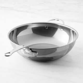 Hestan NanoBond Stainless-Steel Chef's Pan, 14 Inches