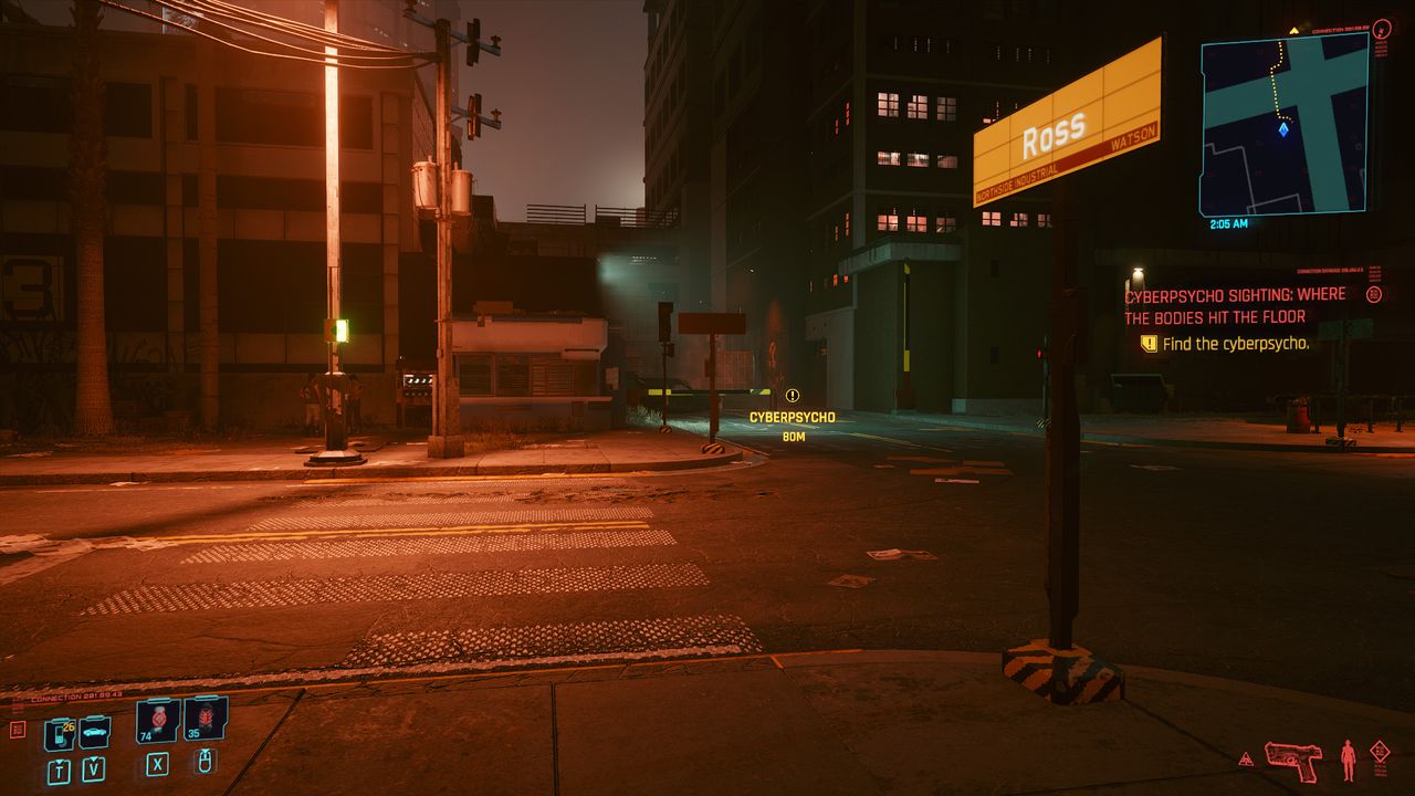 Cyberpunk 2077 Cyberpsycho Sightings locations