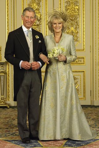 Camilla Parker Bowles' wedding dress