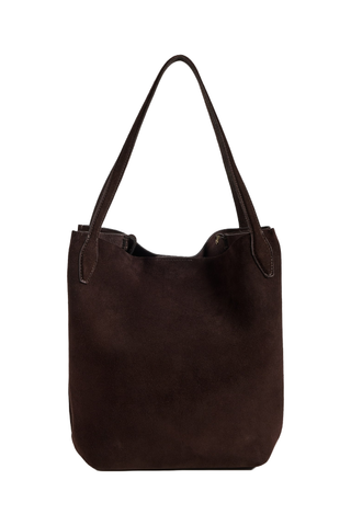 Madewell Suede Soft Grain Shopper Tote