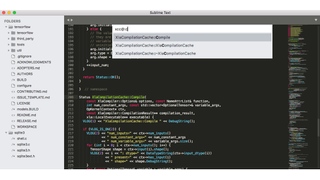 A screenshot of the Sublime IDE