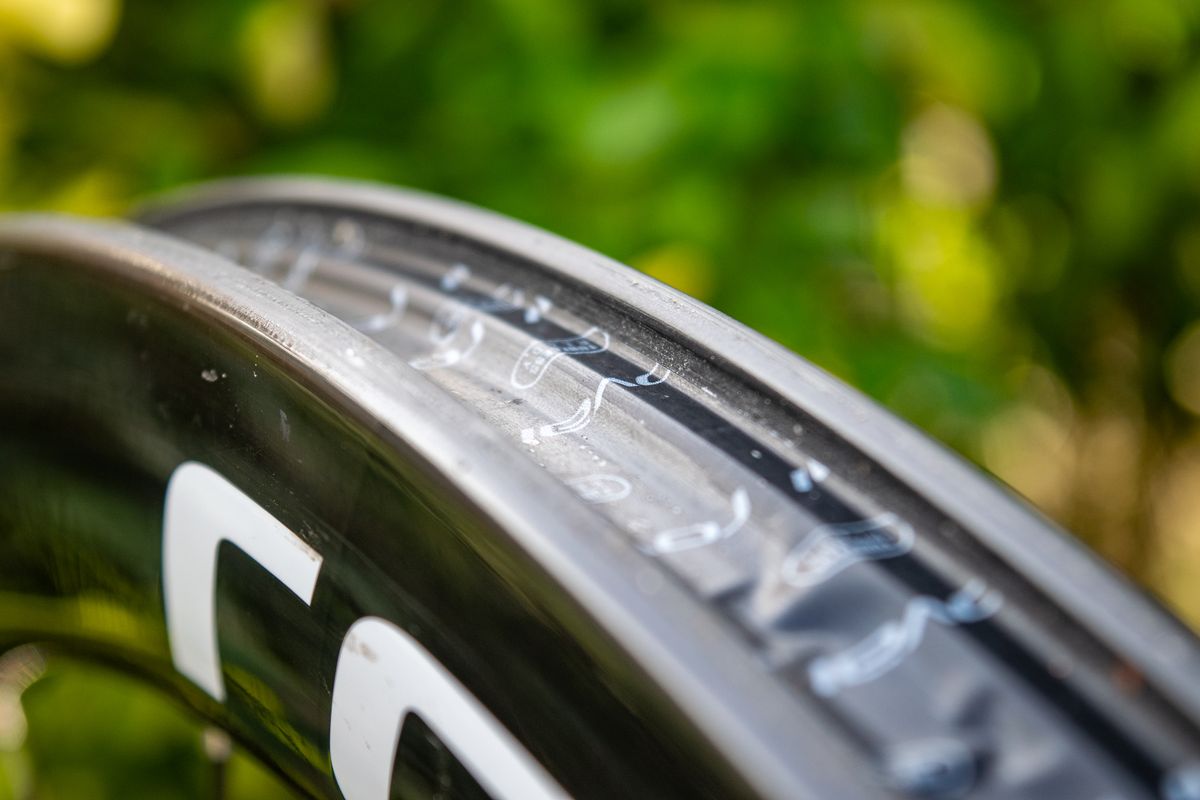 A Roval Rapide CLX III rim