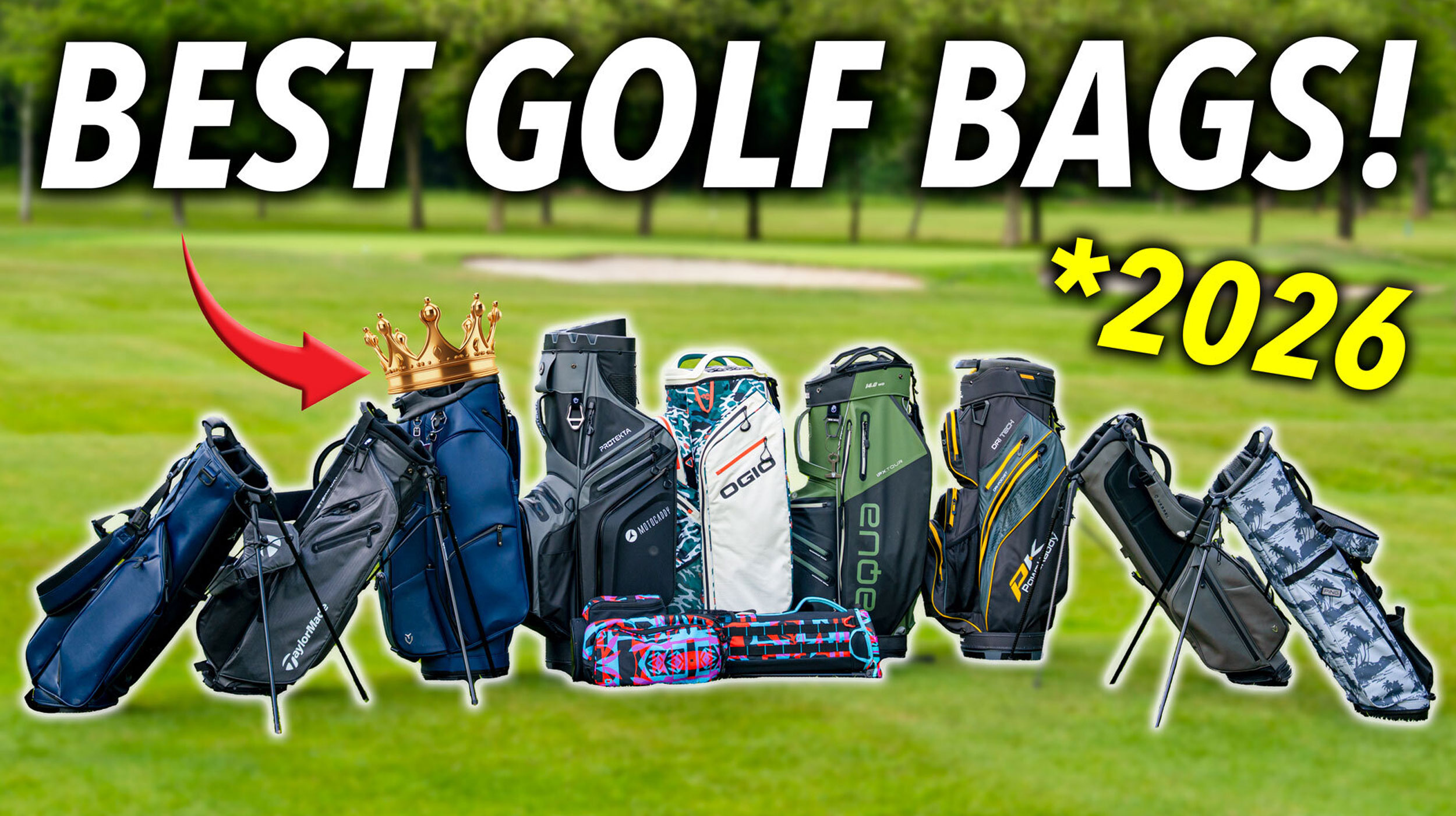best golf bags collection