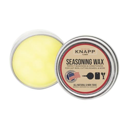 Cast Iron and Carbon Steel Seasoning Wax