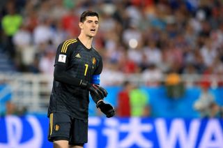Thibaut Courtois has been ruled out of Sunday's match against Huesca (Adam Davy/PA).
