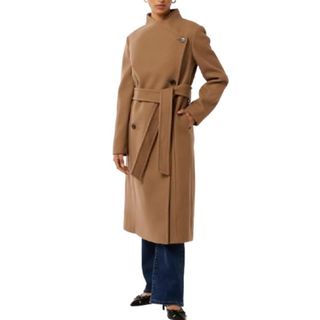 forever new camel coloured winter coat