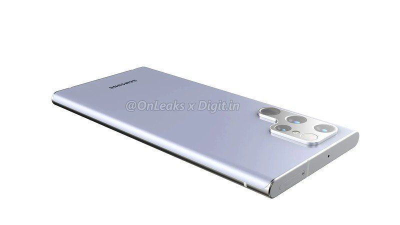 Samsung Galaxy S22 Ultra Leaked Render