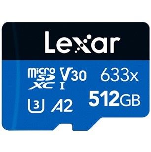 Lexar 633x 512GB MicroSD Card