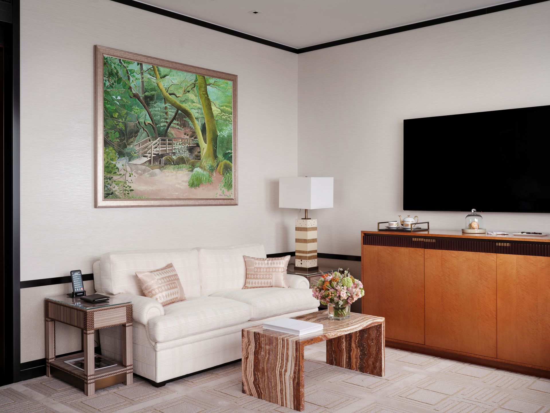The premier guest room in The Peninsula Hotel