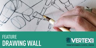 drawing wall at Vertex