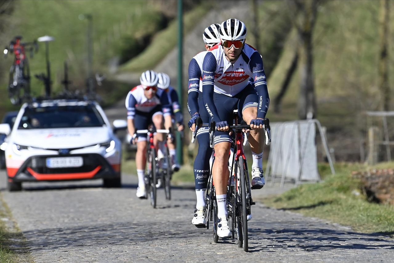 Omloop Het Nieuwsblad 2021 75h Edition Training Flanders Classics 25022021 Edward Theuns BEL Trek Segafredo photo Nico VereeckenPNBettiniPhoto2021