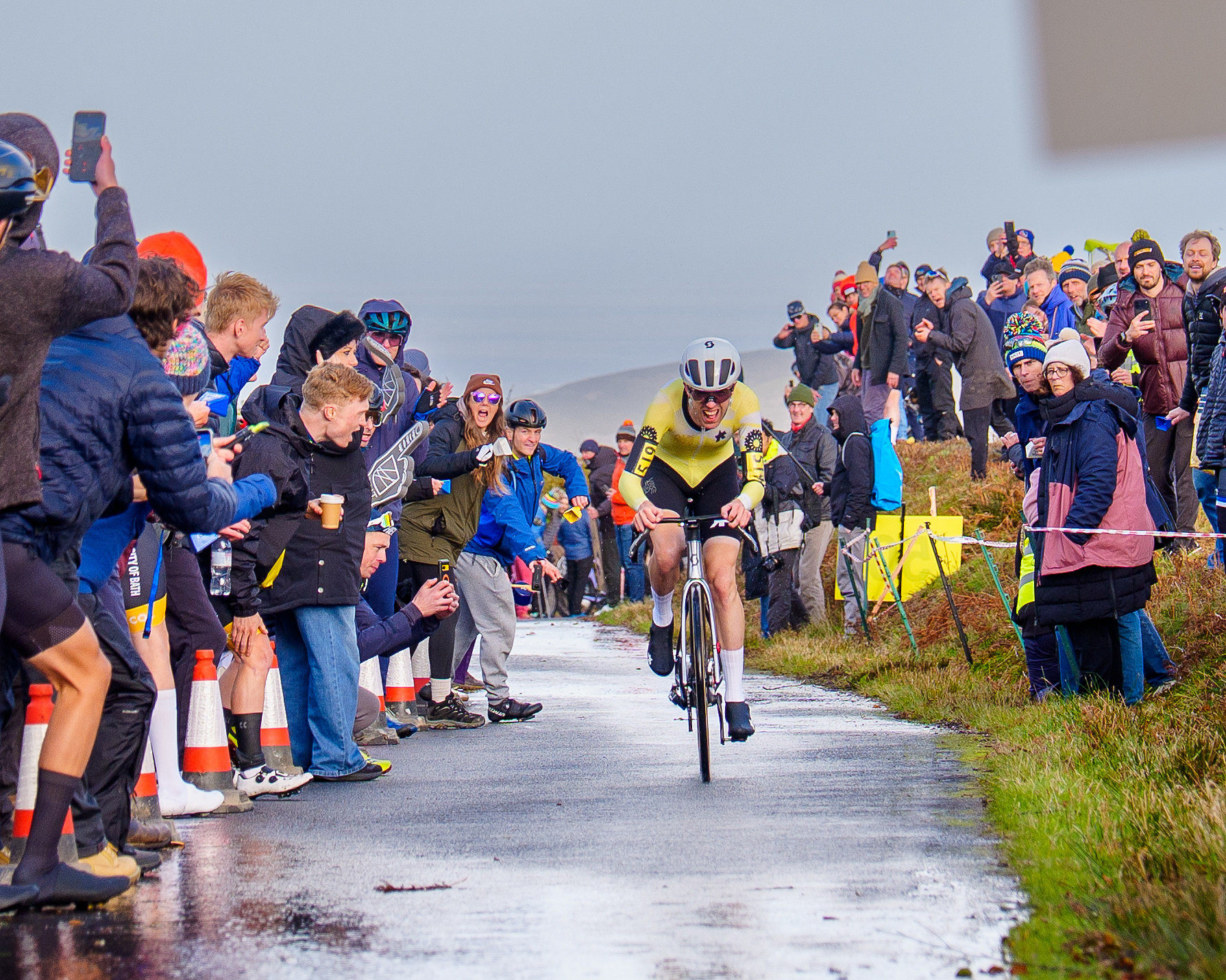 Ed Laverack at hill-climb nationals