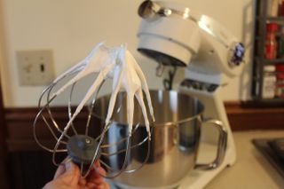 Whipped egg whites made with the Instant Stand Mixer Pro