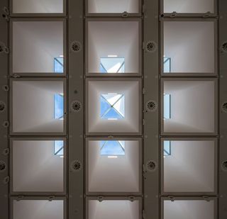 Gallery pyramidal roof lights