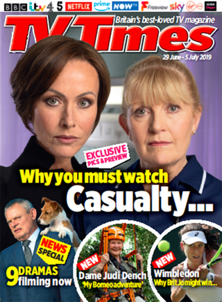 Casualty TV Times cover