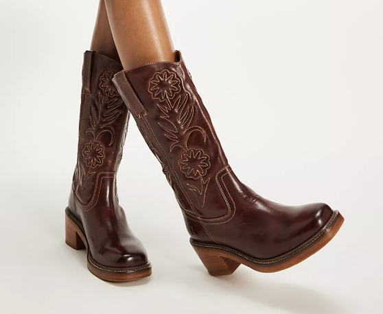 Frye, Frye Kate Deco Stich Boots