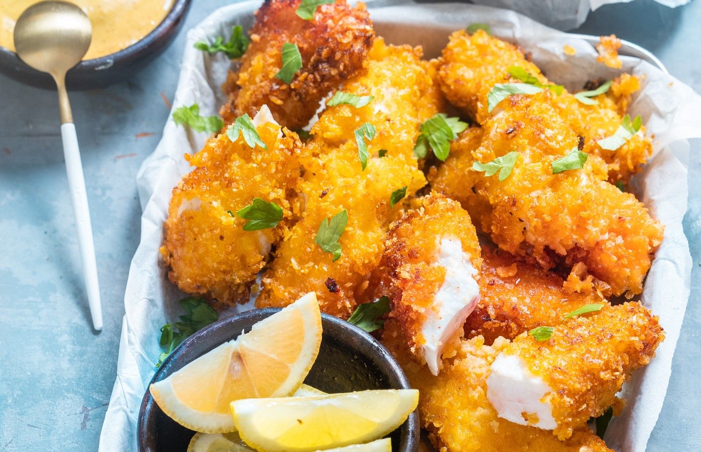Homemade fish fingers recipe