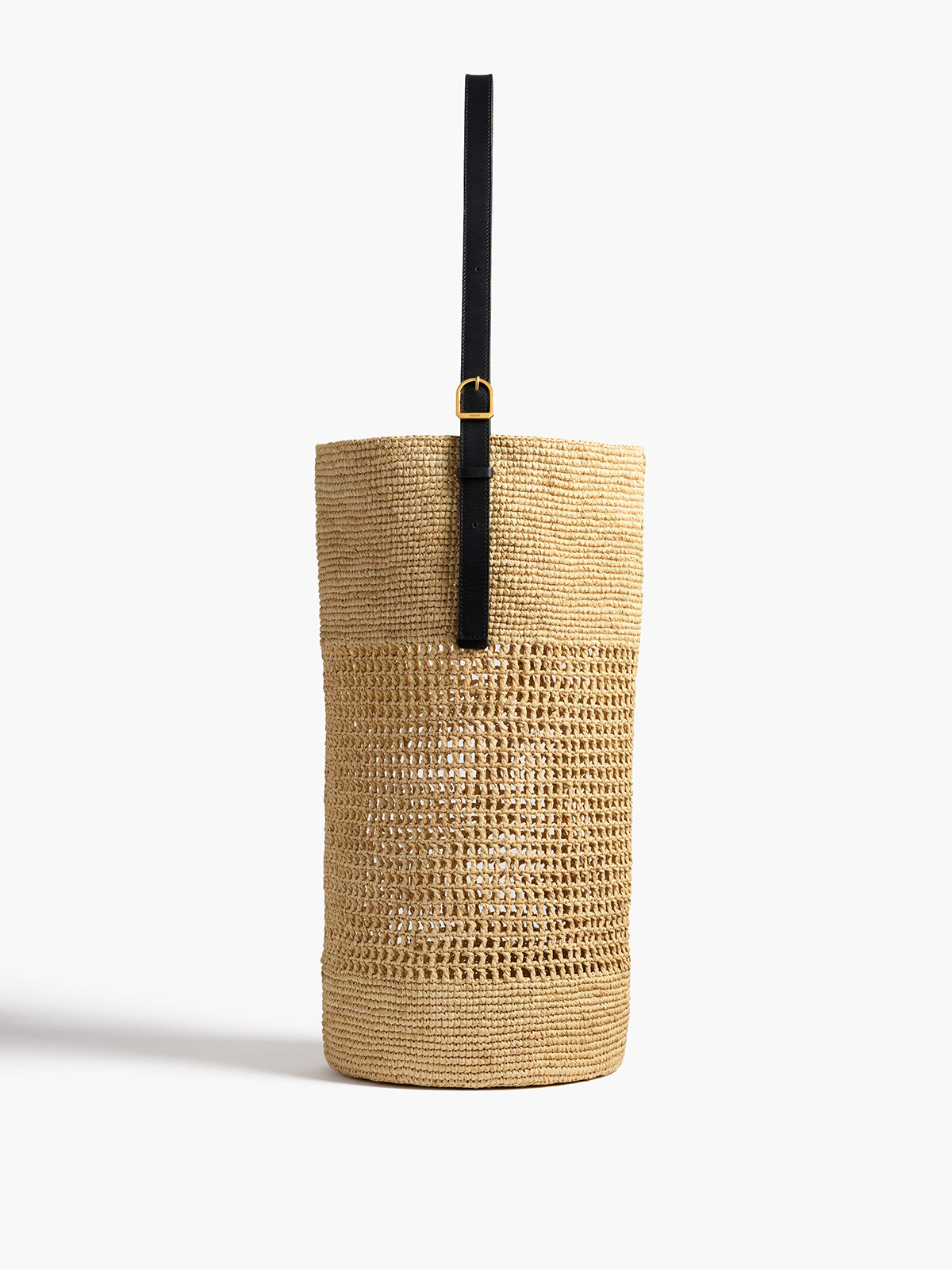 Billie Bucket Bag in Natural Raffia - O/s / Natural / 70%palmfiber,30%calfskin