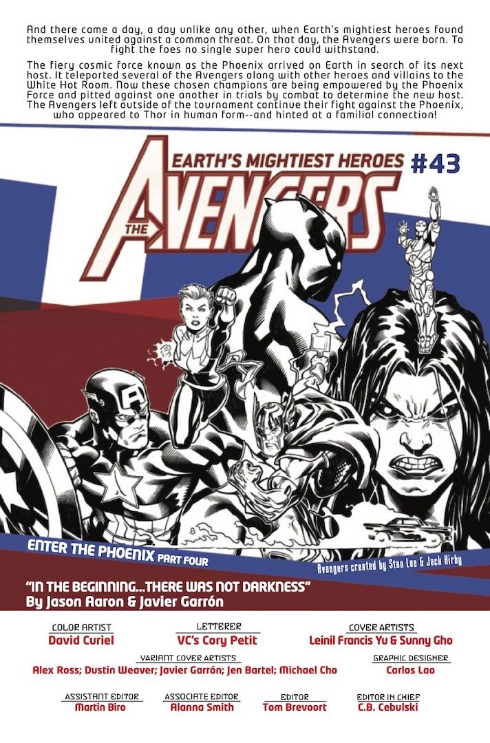 Page from Avengers #43