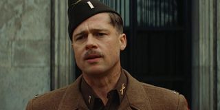 Brad Pitt as Lt. Aldo “The Apache” Raine in Inglourious Basterds